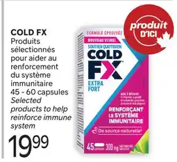 Brunet COLD FX Produits sélectionnés pour aider au renforcement du système immunitaire offer