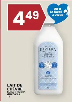 Rachelle-Bery Grocery MAISON RIVIERA GOAT MILK offer