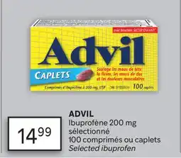 Brunet ADVIL Ibuprofène 200 mg sélectionné offer