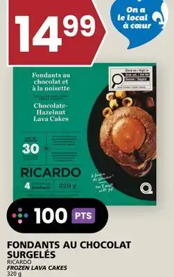Rachelle-Bery Grocery RICARDO FROZEN LAVA CAKES offer