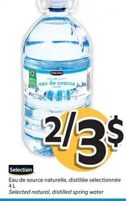 Brunet Selection Eau de source naturelle, distillée sélectionnée offer