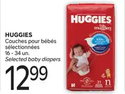 Brunet HUGGIES Couches pour bébés sélectionnées offer