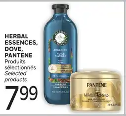 Brunet HERBAL ESSENCES, DOVE, PANTENE Produits sélectionnés offer