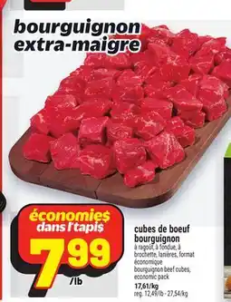 Metro CUBES DE BOEUF BOURGUIGNON | BOURGUIGNON BEEF CUBES offer