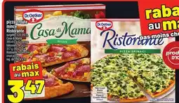 Metro PIZZA CROÛTE MINCE RISTORANTE | RISTORANTE FROZEN THIN CRUST PIZZA offer