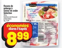 Metro FLOCONS DE GOBERGE À SAVEUR DE CRABE SELECTION | SELECTION CRAB FLAVOURED POLLOCK FLAKES offer