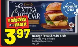Metro FROMAGE EXTRA CHEDDAR KRAFT | KRAFT EXTRA CHEDDAR CHEESE offer
