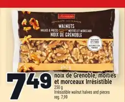 Metro NOIX DE GRENOBLE, MOITIÉS ET MORCEAUX IRRÉSISTIBLE | IRRÉSISTIBLE WALNUT HALVES AND PIECES offer