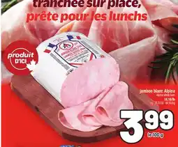 Metro JAMBON BLANC ALPINA | ALPINA WHITE HAM offer