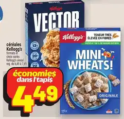 Metro CÉRÉALES KELLOGG'S | KELLOGG'S CEREAL offer