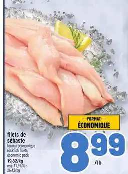Metro FILETS DE SÉBASTE | ROCKFISH FILLETS offer
