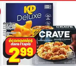 Metro DÎNER CRAVE | CRAVE FROZEN DINNER offer