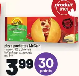 Metro PIZZA POCHETTES MCCAIN | MCCAIN FROZEN PIZZA POCKETS offer
