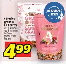 Metro CÉRÉALES GRANOLA LA FOURMI | LA FOURMI GRANOLA CEREAL offer