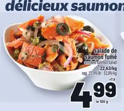 Metro SALADE DE SAUMON FUMÉ | SMOKED SALMON SALAD offer