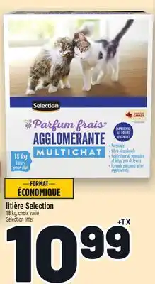 Metro LITIÈRE SELECTION | SELECTION LITTER offer