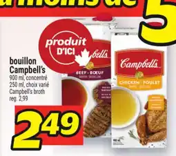 Metro BOUILLON CAMPBELL'S | CAMPBELL'S BROTH offer