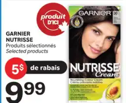 Brunet GARNIER NUTRISSE Produits sélectionnés offer