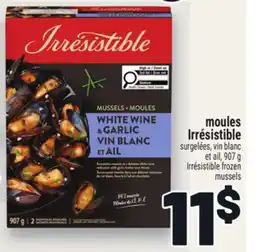 Metro MOULES IRRÉSISTIBLE | IRRÉSISTIBLE FROZEN MUSSELS offer