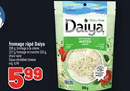 Metro FROMAGE RÂPÉ DAIYA | DAIYA SHREDDED CHEESE offer