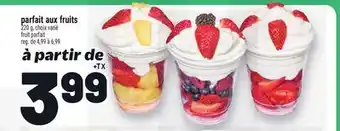 Metro PARFAIT AUX FRUITS | FRUIT PARFAIT offer