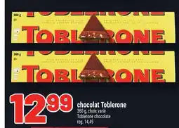 Metro CHOCOLAT TOBLERONE | TOBLERONE CHOCOLATE offer