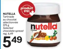 Brunet NUTELLA Tartinade au chocolat sélectionnée offer