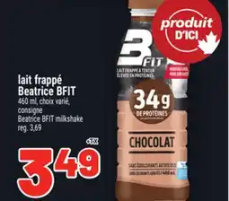 Metro LAIT FRAPPÉ BEATRICE BFIT | BEATRICE BFIT MILKSHAKE offer