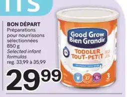 Brunet BON DÉPART Préparations pour nourrissons sélectionnées offer