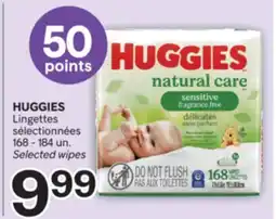 Brunet HUGGIES Lingettes sélectionnées offer