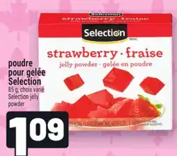 Metro POUDRE POUR GELÉE SELECTION | SELECTION JELLY POWDER offer