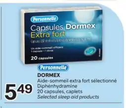 Brunet PERSONNELLE DORMEX Aide-sommeil extra fort sélectionné offer