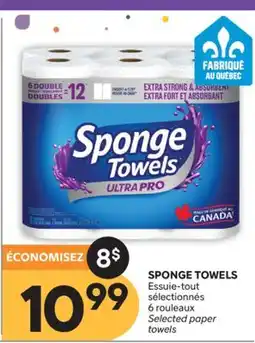 Brunet SPONGE TOWELS Essuie-tout sélectionnés offer