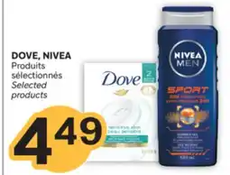 Brunet DOVE, NIVEA Produits sélectionnés offer