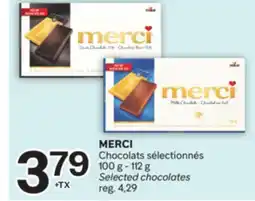 Brunet MERCI Chocolats sélectionnés offer