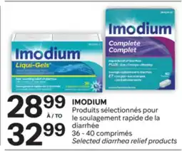 Brunet IMODIUM Produits sélectionnés pour le soulagement rapide de la diarrhée offer