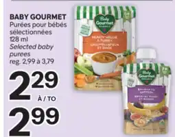 Brunet BABY GOURMET Purées pour bébés sélectionnées offer
