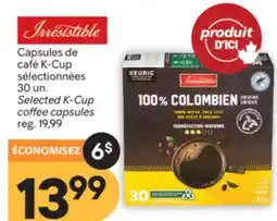 Brunet IRRÉSISTIBLE Capsules de café K-Cup sélectionnées offer
