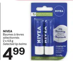 Brunet NIVEA Baumes à lèvres sélectionnés offer