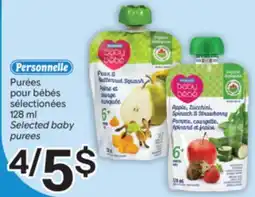 Brunet Personnelle Purées pour bébés sélectionées offer