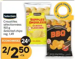 Brunet SELECTION Croustilles sélectionnées offer