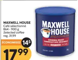 Brunet MAXWELL HOUSE Café sélectionné offer