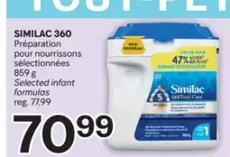 Brunet SIMILAC 360 Préparation pour nourrissons sélectionnées offer