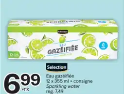 Brunet SELECTION Eau gazéifiée offer