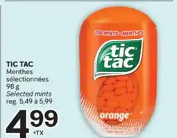 Brunet TIC TAC Menthes sélectionnées offer