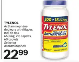 Brunet TYLENOL Acétaminophène douleurs arthritiques, mal de dos offer