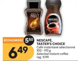 Brunet NESCAFÉ, TASTER'S CHOICE Café instantané sélectionné offer