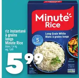 Marche Ami RIZ INSTANTANÉ À GRAINS LONGS MINUTE RICE offer