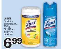 Brunet LYSOL Produits sélectionnés offer