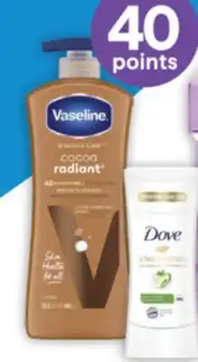 Brunet VASELINE, DOVE Produits sélectionnés offer